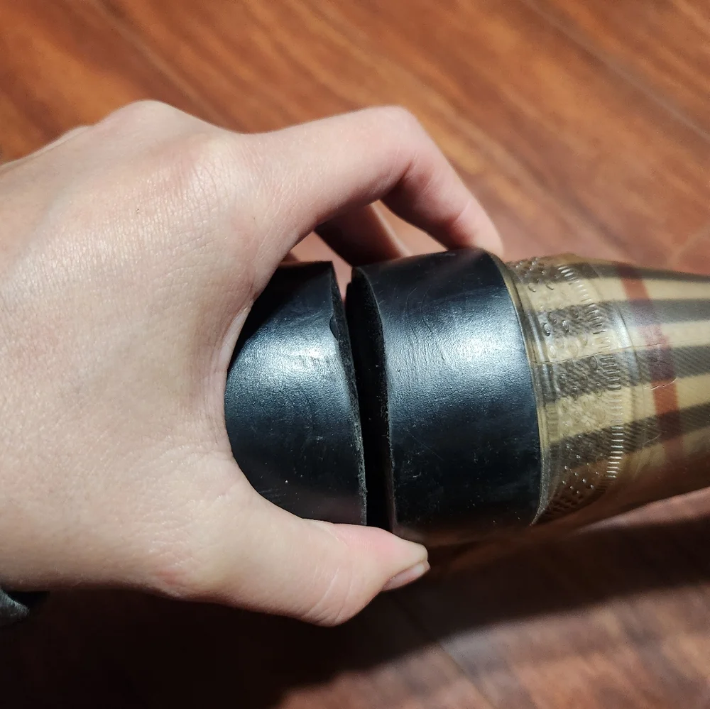 Burberry Nova Check Class Plaid Rain Boots - Picture 2 of 6